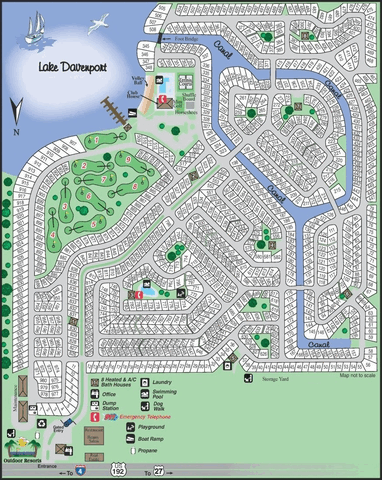 OutdoorResortsOrlando - Map