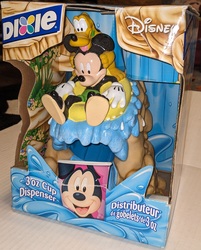 Disney Dixie 3oz Cup Dispenser. Mickey & Pluto On Splash Mountain PXL_20231102_204402763.jpg