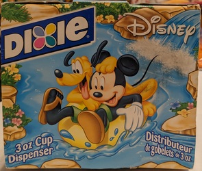 Disney Dixie 3oz Cup Dispenser. Mickey & Pluto On Splash Mountain PXL_20231102_204727693.jpg