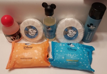 Disney_Resort_Bath_Set_20231023_163341.jpg Disney Resort H20+ Bath Set; Bath and Facial Soap, Shampoo&Conditioner (circa 2005): $9.91
