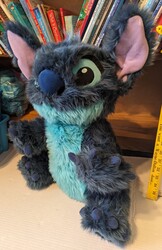 Disney_Stitch_Blue_Plush_large_20240223_203711933.jpg Disney Stitch, Large Blue Plush fuzzy cuddly, 18 Rare: $33.00