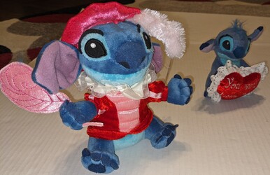 Disney_Stitch_plush_Valentine_small_20240124_191424557.jpg Disney Stitch, plush Valentine theme, small: $24.77
