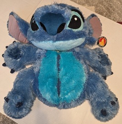 Disney_Stitch_with_zipper_pouch_20231218_194616299.jpg Disney Stitch, Large Plush Blue with zipper pouch storage: $27.89