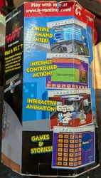 IR-Vonline 1st Wireless Internet Responsive Robot IR-V Furby/ET Knockoff 2001, Vintage, Rare New: $10,035