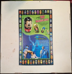 Kelloggs Disney Wobblers, Complete set of 50 in box, 2006, Used: $10,070